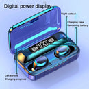 TWS Bluetooth Earphones 2200mAh Charging Box Wireless Headphone Fone Stereo Wireless Headset with Mic Sports Waterproof Earbuds