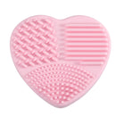 Makeup Brush Cleaner Washing Brush Pad Cleaning Mat Cosmetic Brush Cleaner Universal Make up Tool Scrubber Box