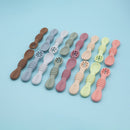 Baby Meal Spoon Set Food Grade Silicone Sticky Spoon Children Sticky Spoon Soup Spoon Fruit Color Silicone Training Spoon