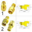 DexMRtiC SMA Male / Female RF Coax Adapter Connector Straight Right Angle T Type Splitter Goldplated NEW Wholesale