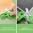 Edge Trimming Knife 2022 New Paint Board Trimming Artifact Woodworking Manual Edge Scraper Pvc Strip Gypsum Board Scraping Knife