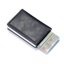 New Men women smart RFID wallet Card Holder fashion purse Aluminum alloy Business Credit Bank Card Holder Casual Mini wallet