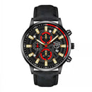 Fashion Mens Sports Watches Luxury Men Business Stainless Steel Quartz Wristwatch Man Casual Leather Watch relogio masculino