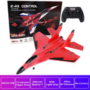 2022 New Rc Plane SU 57 Radio Controlled Airplane with Light Fixed Wing Hand Throwing Foam Electric Remote Control Plane