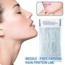 60/120pcs No Needle Gold Protein Line Absorbable Anti-wrinkle Face Filler Lift Firming Collagen Thread Anti-Aging Facial Serum