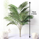 Multiple Green Large Artificial Palm Tree Plastic Plants Garden Home Outdoor Decorations Scutellaria Tropical Tree Fake Plants