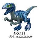Jurassic Dinosaurs Building Blocks Indominus Rex DIY Tyrannosaurus Action Figure Models Children Toys Animals Gifts