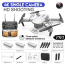 2022 New LSRC Quadcopter E88-525 Pro WIFI FPV Drone With Wide Angle HD 4K Camera Height Hold Avoidance RC Foldable Dron Gift Toy