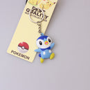 Pokemon Anime Marowak Abra Gengar Ponyta Porygon Alloy Silicone Keychain Accessories Pendant Bag Key Ring Pendant Birthday Gifts