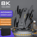 New GPS 5G 8K HD Drone Professional Dual Camera Wifi FPV Obstacle Avoidance Folding Quadcopter Rc Distance 1000M Gift Toy