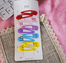 10pcs Snap Hair Clips for Girls Clip Pins BB Hairpins Color Metal Barrettes for Baby Children Women Girls Styling Accessories