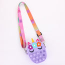 Hot Fidget Toys 2022 Push Bubbles Toy Rainbow Unicorns Premium Girls Push Bubble Bag Adult Antistress Squeeze Squishy Gifts