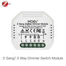 Moes Smart ZigBee WiFi Switch Module Dimmer Curtain Switch Smart Life App Remote Control Alexa Google Home Voice Control