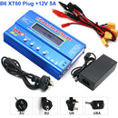 IMAX B6 80W Battery Charger Lipo NiMh Li-ion Ni-Cd Digital Lipro Balance Charger Discharger + AC Power 12V 5A Adapter For Rc Car