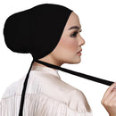 Modal New Soft Under Cap Inner Hijab Cap Stretchy Muslim Women Bandage Underscarf Bonnet Islamic Turban Headband Adjustable