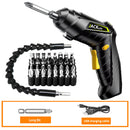 Electric Screwdriver Battery Rechargeable Cordless Screwdriver Powerful Impact Wireless Screwdriver Drill Electric Screw Driver