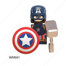 WM blocks WM6146 2412 2413 2414 2415 2416 2417 2418 2419 Disney anime bricks mini action toy figures Assemble blocks toys gifts