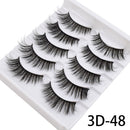 5/10Pairs 3D Mink Lashes Natural Eyelashes Dramatic False Eyelashes Faux Cils Makeup Wholesale Fake Eyelash Extension maquiagem