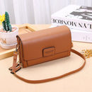 New Women Pu Leather Handbags Female Multifunctional Large Capacity Shoulder bags Fashion Crossbody Bags For Ladies Phone Purse