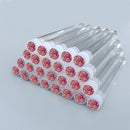 50pcs Reusable Eyelash Brush Tube Eye Lash Brush Eyebrow Brush Resin Drill Replaceable Mascara Wand Brushes Dust-proof