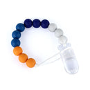Baby Pacifier Chain Wooden Handmade Chain Silicone Wooden Plastic Clip Baby Nipple Clips Teether Necklace baby Chew accessories