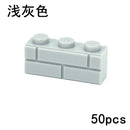 Thick Wall Figures Bricks Compatible 98283 15533 DIY 1x2 1x3 1x4 1+2 Dots Building Blocks Educational House Contruction Toys
