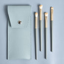 4/6/8Pcs Makeup Brushes Set With Bag Lip Eye Shadow Brush Professional Cosmetic Brushes Kit Travel Mini Makeup Brush beauty tool
