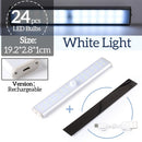 LED Closet Light 160 LEDs Lamp with Motion Sensor Light Kitchen Lighting USB Rechargeable Under Cabinet Lights for Bedroom