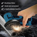 12V Brushless Angle Grinder with Lithium Battery 15000Rpm Grinder Cutter for Cutting Polishing Ceramic Tile Wood Stone Steel