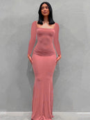 BOOFEENAA Strap Backless Long Maxi Dresses Party Club Vacation Outfits for Women Sexy Casual Summer Dress 2022 Wholesale C85CZ24