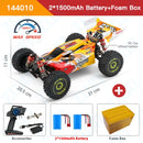 WLtoys 144010 144001 75KM/H 2.4G RC Car Brushless 4WD Electric High Speed Off-Road Remote Control Drift Toys for Children Racing