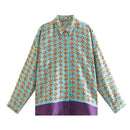 New Fashion Print Elegant Women&