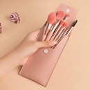 4/6/8Pcs Makeup Brushes Set With Bag Lip Eye Shadow Brush Professional Cosmetic Brushes Kit Travel Mini Makeup Brush beauty tool