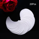 100pcs/pack Eyeshadow Shields Protector For Eye Makeup Eyeliner Shield Disposable Pad Lint Free Patch Beauty Application Tool