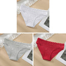 Cotton Panty 3Pcs/lot Solid Women&