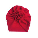 Cute Flower Baby Hat Toddler Turban Infant Head wraps Kids Bonnet Newborn Toddler Beanie Cap for 0-18m