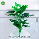 Multiple Green Large Artificial Palm Tree Plastic Plants Garden Home Outdoor Decorations Scutellaria Tropical Tree Fake Plants