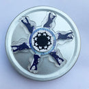 Whirling Running Animation Fidget Spinner Gyro Cartoon Anime Running Dynamic Hand Spinner for Children Adult Stress Relief Toys