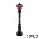 Marumine Traffic Road Sign Light Lamp Block Brick City Street View Accessories Signpost Barrier Speed Limit Indicator Warning