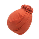 French Vintage Turban Hat Fashion Female Bandana Headband Women&