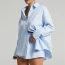 Women Tracksuits Shirt With Mini Shorts Cotton Two Pieces Sets Fashion Clothing Outfits Women Blouses Fashion Tracksuits