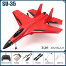 Rc Plane SU 57 Radio Controlled Airplane with Light Fixed Wing Hand Throwing Foam Electric Remote Control Plane toys for kids