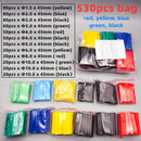 2:1,Heat Shrink Tubing,127/135/164/328/530/625 PCS,Insulated Polyolefin Sheathed,Electronic DIY Kit,Electrical Connection Tubing