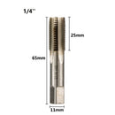 XCAN HSS Pipe Tap 1/8 1/4 3/8 1/2 3/4 1'' Metal Screw Thread Tap Threading Tools Hand Tools