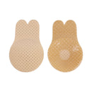 Women Push Up Bras Self Adhesive Silicone Strapless Invisible Bra Reusable Sticky Breast Lift Tape Rabbit Nipple Cover Bra Pads