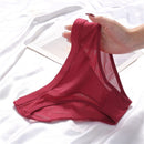 Hot Seamless Women Brief Perspective Underwear Women Panties Low Waist Breathable Female Underpants Girls Intimates Pantys M-2XL