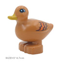 Big Size Building Blocks Cat Dog Pig Rabbit Model Accessories Compatible Bricks Farm Animals Set Assemble Education Toys For Kid