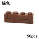Thick Wall Figures Bricks Compatible 98283 15533 DIY 1x2 1x3 1x4 1+2 Dots Building Blocks Educational House Contruction Toys
