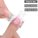 Acrylic Nail Clip Transparent Gel Quick Building Nail Tips Clips Fingernail Extension UV Clamps Manicure Art Builder Tools Set