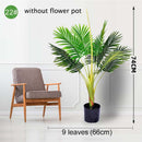 Multiple Green Large Artificial Palm Tree Plastic Plants Garden Home Outdoor Decorations Scutellaria Tropical Tree Fake Plants